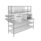 Eagle Group TSB2460Z Biscuit Workstation, 60"W X 18"D X 63"H 1 image