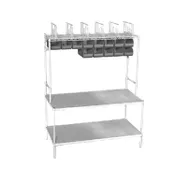 Eagle Group TSCO2460Z Carry-Out Workstation, 60"W X 24"D X 82-1/2"H 1 image