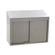 Eagle Group WCS-24 24" Stainless Steel Front Wall Mounted Cabinet w/ Sliding Doors 1 image