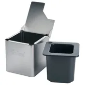 Edlund CSB-016 Cold Pan Box, 1/6 Pan, 3/4 Lid, Stainless Base, 41°F/4°C 8h Ice-Free, Dishwasher Safe 2 image