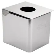 Edlund CSR-016B Cold Pan Box 1/6 Enclosure Hinged Lid W/Hole, Black Insert Steel Base, 41°F Up To 8H 2 image