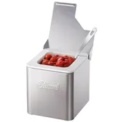 Edlund CSW-016 Pan Box, 1/6 Enclosure, 3/4 Hinged Lid, White/Steel Build, 41°F (4°C) 8-Hour Hold 4 image