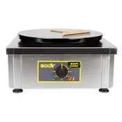 Equipex 350E Sodir-Roller Single Grill Crepe Machine w/ 13-3/4" Diameter Cast Iron Plate 3 image