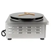 Equipex 350E Sodir-Roller Single Grill Crepe Machine w/ 13-3/4" Diameter Cast Iron Plate 4 image