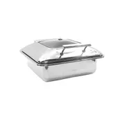 Equipex EQ6BLFPSH Chafer 5-6 Qt, Self-Cl Glass Lid, Pan/Holder, Induction-Ready, 16"x17"x8.5", 16 lb 1 image