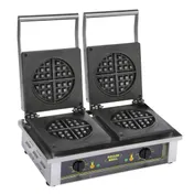 Equipex GED40 Sodir-Roller Grill Waffle Baker, Electric, Double 1 image