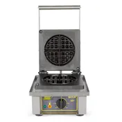 Equipex GES75/1 Single Classic Belgian Waffle Baker, Cast Iron Plates- Heavy Duty Top Plate 2 image