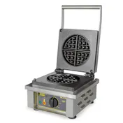 Equipex GES75/1 Single Classic Belgian Waffle Baker, Cast Iron Plates- Heavy Duty Top Plate 3 image