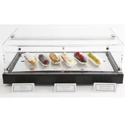 Equipex TE-87C Ambient Display, 34-1/4"W X 20-5/8"D X 9-3/4"H, Dual Service 2 image