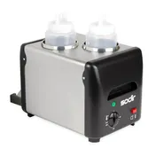Equipex WI-2 Sodir-Roller Grill Toppings Dispenser, Freestanding, Double Unit 2 image