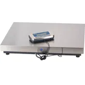 Edlund ERS-300 - 65-350 lb Scale, 300 lb x .1 lb Graduation, 19" x 25" Steel Platform, 6 AA Batteries 2 image