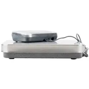 Edlund ERS-60 Scale - 60 lb/30 kg Capacity, 12"x12" Stainless Steel Platform, 4-Cell, Wall-Mount Bracket 3 image