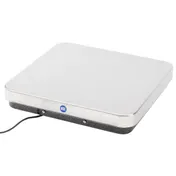 Edlund ERS-60 Scale - 60 lb/30 kg Capacity, 12"x12" Stainless Steel Platform, 4-Cell, Wall-Mount Bracket 5 image