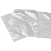 Eurodib ATVSB901218 - 12"x18" 3.5mil 7-Layer Polyamide/TIE/PE Smooth Vacuum Bag for Chamber Machines 1 image