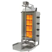 Eurodib VGB4 Gas Gyro Machine, 45", (4) Double Burners 1 image