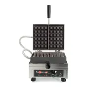 Eurodib WECCBCAS Krampouz Waffle Maker, 4X6 Brussels, 90° Opening 1 image