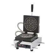 Eurodib WECCCCAS Krampouz Waffle Maker, 4x8 Round, 90° Opening 1 image