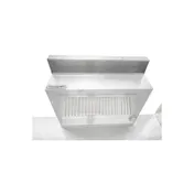HoodMart 1648HBPSP 16 FT Restaurant Exhaust Hood with PSP Makeup Air (Hood Only), 16' x 48" 3 image