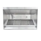 HoodMart EXH011B 11 FT Restaurant Exhaust Hood System, Constructed w/18 Gauge 430 SS 5 image