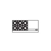 Comstock-Castle F3226-24B 60" Gas Restaurant Range w/ (6) Open Burners, (1) 24" Raised Griddle, (2) Standard Ovens, 270.000 BTU 2 image