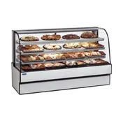 Federal Industries CGR3648 36" Curved Glass Refrigerated Bakery Case w/ 3 Shelves 1 image