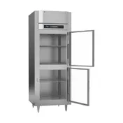 Victory FS-1D-S1-EW-HG-HC 31.25" 2-Half Glass Door Reach-In Freezer, Top Mounted, 24 cu. ft., Stainless Steel 4 image