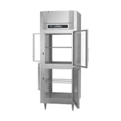 Victory FS-1D-S1-EW-PT-HG-HC 31" 1-Section Pass-Thru Freezer, 4 Half Glass Doors, Top Mounted, 26 cu. ft. 5 image