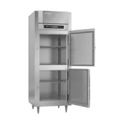Victory FS-1D-S1-EW-HD-HC 31.25" 2-Half Solid Door Reach-In Freezer, Top Mounted, 24 cu. ft., Stainless Steel 4 image