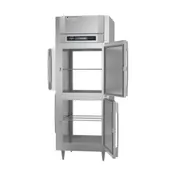 Victory FS-1D-S1-EW-PT-HD-HC 31" 1-Section Pass-Thru Freezer, 4 Half Solid Doors, 26 cu. ft., Stainless Steel, Top Mounted 5 image