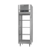 Victory FSA-1D-S1-PT-G-HC 27" 2-Glass Door Pass-Thru Freezer, Top Mounted, 23 cu. ft., Stainless Steel Exterior, Aluminum Interior 3 image