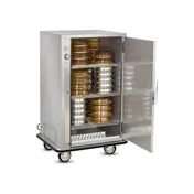 FWE A-60-XL 1-Door Heated Banquet Cabinet, 60 Plate Capacity, Stainless Steel, 6" Casters 3 image