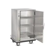 FWE A-60-XL 1-Door Heated Banquet Cabinet, 60 Plate Capacity, Stainless Steel, 6" Casters 4 image