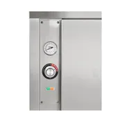 FWE A-60-XL 1-Door Heated Banquet Cabinet, 60 Plate Capacity, Stainless Steel, 6" Casters 5 image