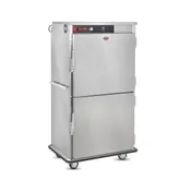 FWE BT-96120 96-120 Plate Heated Banquet Cabinet, 2-Door Steel, 73-78" Height, Casters, 90-190°F 1 image