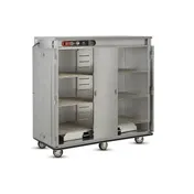 FWE E-1500-XXL Height 2-Door Heated Banquet Cabinet, 150-180 Plates, Electric, Steel, 73"-78" 3 image