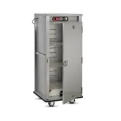 FWE E-600-XL 1-Door Heated Cabinet, 60-72 Plates, 12-3/8" Dia., Electric, 73-78" H, Stainless Drawer 3 image