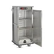 FWE E-600-XL 1-Door Heated Cabinet, 60-72 Plates, 12-3/8" Dia., Electric, 73-78" H, Stainless Drawer 4 image