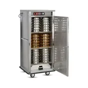 FWE E-600-XL 1-Door Heated Cabinet, 60-72 Plates, 12-3/8" Dia., Electric, 73-78" H, Stainless Drawer 5 image