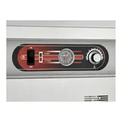 FWE E-600-XL 1-Door Heated Cabinet, 60-72 Plates, 12-3/8" Dia., Electric, 73-78" H, Stainless Drawer 8 image