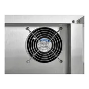 FWE E-600-XL 1-Door Heated Cabinet, 60-72 Plates, 12-3/8" Dia., Electric, 73-78" H, Stainless Drawer 10 image