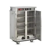 FWE E-720 1-Section 2-Door Holding Cabinet, 61"-66" Height, 72 Plate Capacity, Electric Forced Air 4 image