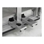 FWE E-720 1-Section 2-Door Holding Cabinet, 61"-66" Height, 72 Plate Capacity, Electric Forced Air 6 image