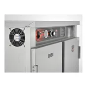 FWE E-720 1-Section 2-Door Holding Cabinet, 61"-66" Height, 72 Plate Capacity, Electric Forced Air 7 image