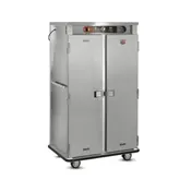 FWE E-900 Full Height 2-Door Solid Heated Holding Cabinet, 90-108 Plates, 73"-78" Height, 3 Shelves 1 image