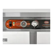 FWE E-900 Full Height 2-Door Solid Heated Holding Cabinet, 90-108 Plates, 73"-78" Height, 3 Shelves 5 image