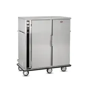 FWE P-120-2 Full Height 2-Door Solid Heated Holding Cabinet, 120 Plate Capacity, Stainless Steel 1 image