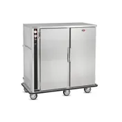 FWE P-120-2-XL 1-Section 2-Door Holding Cabinet, 55"-60" Height, 120 Capacity, Humi-Temp, 6" Casters 1 image
