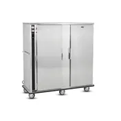 FWE P-200-2-XL Full 2-Door Heated Cabinet, 200 Plate Capacity, Humidity, 4 Shelves, 6" Casters 3 image