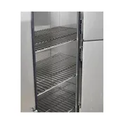 FWE P-200 1-Section 2-Door Solid Heat Banquet Cabinet 67"-72" Height, 200 Plate Capacity, Stainless 6 image