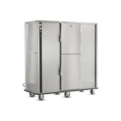 FWE P-200-XL 1-Section 2-Door Heated Holding Cabinet, 200 Plate Capacity, Stainless, Humi-Temp Heat 1 image